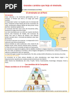 D3 A3 FICHA PS. Grandes Cambios Que Trajo El Virreinato.