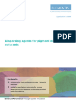 Elementis Colorants Dispersants Americas