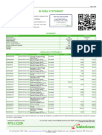 Rfe6Xzer: M-Pesa Statement