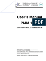 User's Manual PMM 1008: Magnetic Field Generator