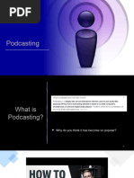 Podcasting