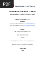 Depresión y Violencia en El Perú