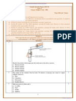 CBSE Sample Paper 2024 Class 10 Science SQP