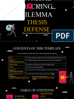 Ethical Hacking Dilemma Thesis Defense by Slidesgo