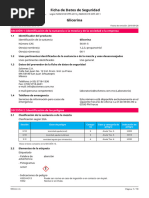 Glicerina MSDS