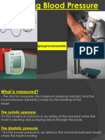 Blood Pressure Measurments