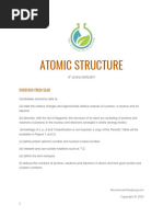  Free O-Level Chemistry Notes - Atomic Structure