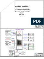 Xiaomi Mi Redmibook Pro 15 HuaQin NB2770 Rev V4.0 Schematic