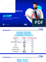 TEMA 3 Inglés - Nivel Básico A1
