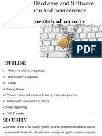 Fundamentals of Secutity