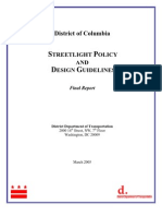 DC Streetlight Policy and Design Guidelines