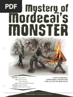 EN5ider 028 - The Mystery of Mordercai's Monster