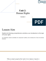 Lesson 1 - Human Rights Introduction