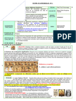 SESION 6 Las Primeras Religiones Prehistoricas 1°II Unid