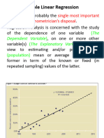 Chapter 3 - Classical Simple Linear Regression