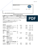 Analisis de Precios Efluentes