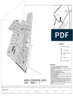 Water Distribution Layout Plan - Phase 1 - 3: Vicinity Map