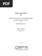 SEM 05 - Market Survey Report - CLADDING