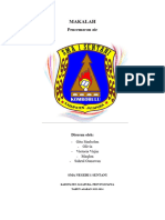 Makalah Geografi Pencemaran Air