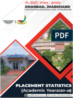 Placement Statistics (Academic Year 20-24) : Bit Sindri, Dhanbad, Jharkhand