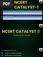 Ncert Catalyst 01: Answer Key (Only PDF) - Yakeen NEET 2.0 2025 (Legend) 2