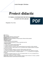 Proiect Didactic Titularizare Matematică - 13.06.24