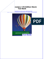 Full Download Microeconomics 11th Edition Slavin Test Bank All Chapter 2024 PDF