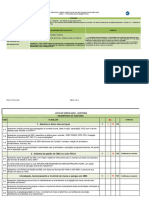 Lista de Verificação Auditoria - AUDITORIA