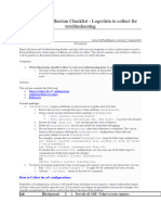 Data Collection Troubleshooting