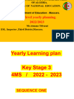 4 Ms Yearly Learning Plan by Atmane Tifraoui