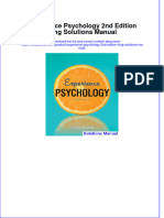 Full Download Experience Psychology 2nd Edition King Solutions Manual All Chapter 2024 PDF