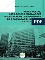 FONTE - Perfil Social, Aspirações e Motivações Profissionais de Estudantes de Graduação em Ciências Sociais Da UFPE