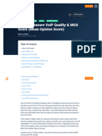 How To Measure VoIP Quality & MOS Score - Obkio