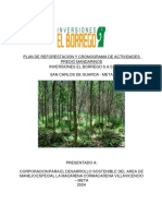 Plan de Reforestacion - Mandarinos - INVERSIONES EL BORREGO S.A.S