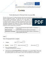 Teacher Questionnaire Measuring Assessment Skills-EN