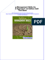 Full Download Building Management Skills An Action-First Approach 1st Edition Daft Test Bank All Chapter 2024 PDF