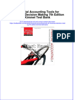 Financial Accounting Tools For Business Decision Making 7th Edition Kimmel Test Bank All Chapters