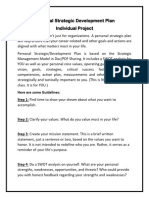 1-SM-Assign1-Personal Strategic DevelopmentPlan (10 Points)