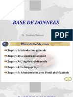 Chap1 - Base de Données