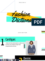 Diccionario de Moda