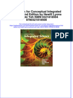 The Download Test Bank For Conceptual Integrated Science 2nd Edition by Hewitt Lyons Suchocki Yeh ISBN 0321818504 9780321818508 Full Chapter New 2024