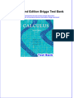 Full Download Calculus 2nd Edition Briggs Test Bank All Chapter 2024 PDF