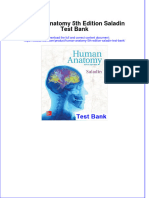 Full Download Human Anatomy 5th Edition Saladin Test Bank All Chapter 2024 PDF