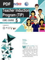 New TIP Course 5 DepEd Teacher