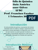 Portafolio de Química