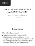 Local Government Tax Administration 2023-1