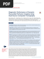 Diagnostic Performance of Dynamic Myocardial Perfusion Imaging With DSCT