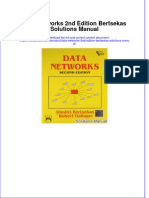 Data Networks 2nd Edition Bertsekas Solutions Manual All Chapters