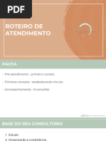 Roteiro de Atendimento