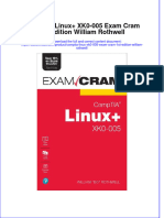 Full Download CompTIA Linux+ XK0-005 Exam Cram 1st Edition William Rothwell File PDF All Chapter On 2024